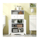 Bathroom Floor Cabinet With 2 Adjustable Shelves