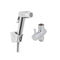 Bathroom Handheld Bidet Spray Kit Hose Diverter Toilet Cleaning