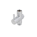 Bidet Spray Set Handhel With Hose Brass Diverter Toilet Parts Chrome