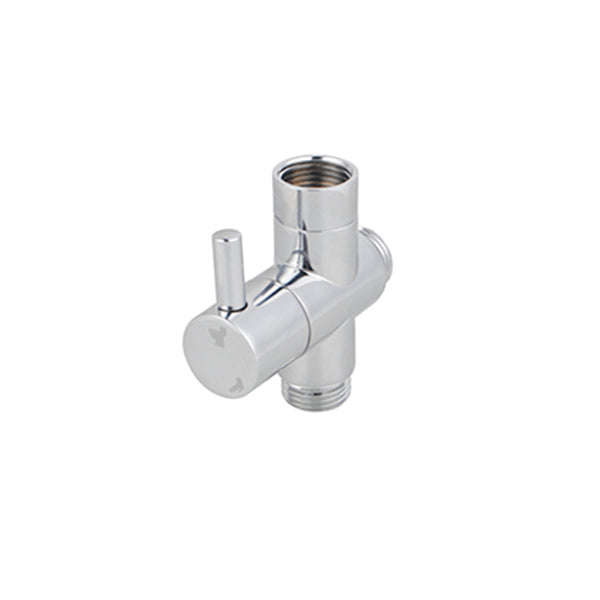 Bidet Spray Set Handhel With Hose Brass Diverter Toilet Parts Chrome
