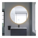 Bathroom Round Led Anti Fog Mirror Wall Mount
