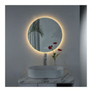 Bathroom Round Led Anti Fog Mirror Wall Mount