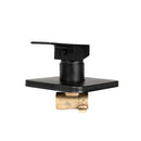 Bathroom Shower Mixer Tap Brass Black