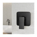 Bathroom Shower Mixer Tap Brass Black