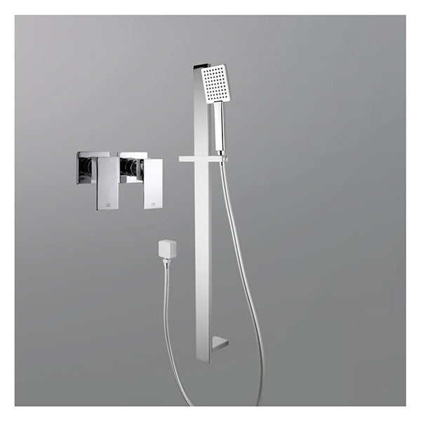 Sliding Rail Wall Connector And Shower Handheld Set With Shower Taps ...