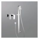 Sliding Rail Wall Connector And Shower Handheld Set With Shower Taps
