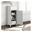 Bathroom Storage Cabinet Side Storage Organizer With Shelf White
