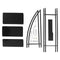 3 Tiers Bathroom Storage Rack Shelves Toilet Storage Shelf Towel Rack