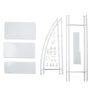 3 Tiers Bathroom Storage Rack Shelves Toilet Storage Shelf Towel Rack