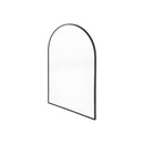 Stainless Steel Framed Arched Wall Mounted Bathroom Vanity