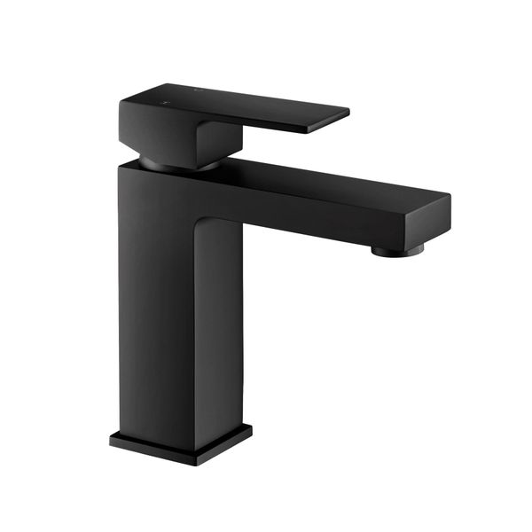 Bathroom Vanity Basin Mixer Tap Stainless Steel Faucet Square Spout
