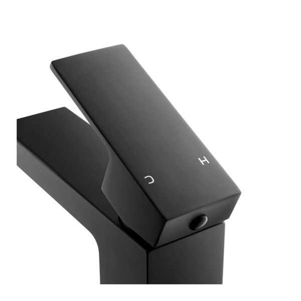 Bathroom Vanity Basin Mixer Tap Stainless Steel Faucet Square Spout