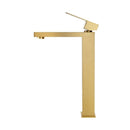 Bathroom Vanity Basin Mixer Tap Stainless Steel Square Spout