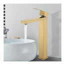 Bathroom Vanity Basin Mixer Tap Stainless Steel Square Spout