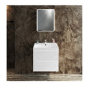 Bathroom Vanity Wall Mounted Cabinet Storage Artificial Stone