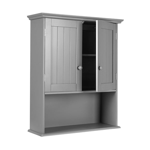 Multi Purpose Wall Cabinet Storage with 2 Door for Bathroom