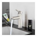 Bathroom Sink Flick Basin Mixer Tap Vanity