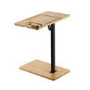 Bathtub Caddy Tray Side Bath Spa Bamboo Tray Freestanding Table Holder