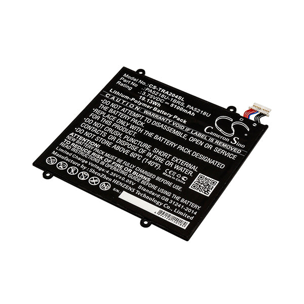Cameron Sino Cs Tra204Sl 5100Mah Battery For Toshiba Excite A204