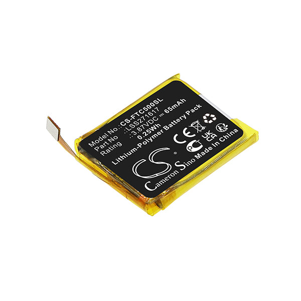 Cameron Sino Cs Ftc500Sl 65Mah Replacement Battery For Fitbit Charge 5