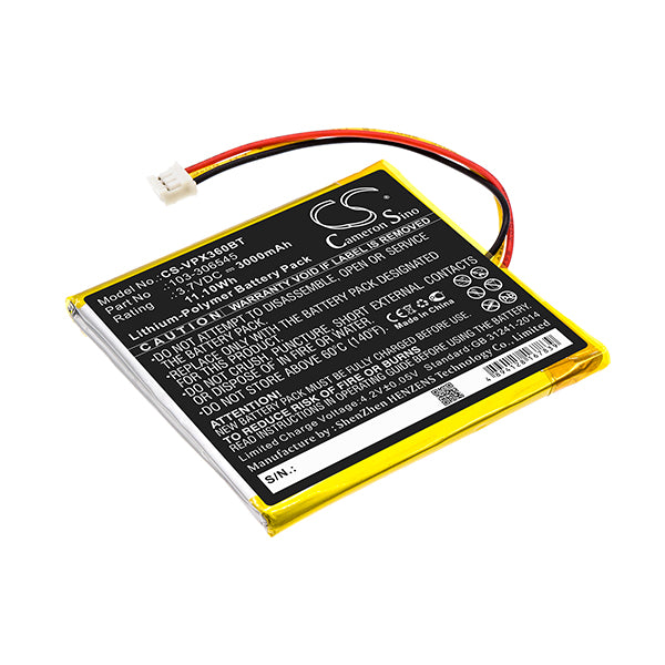 Cameron Sino Cs Vpx360Bt 3000Mah Replacement Battery For Visonic