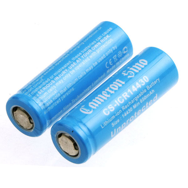 Cameron Sino Cs Icr14430Ne 650Mah Replacement Battery