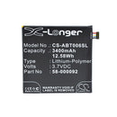 Cameron Sino Cs Abt006Sl 3400Mah Battery For Amazon Fire Hd 6