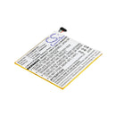 Cameron Sino Cs Aum581Sl 3500Mah Battery For Asus Memo Pad 8