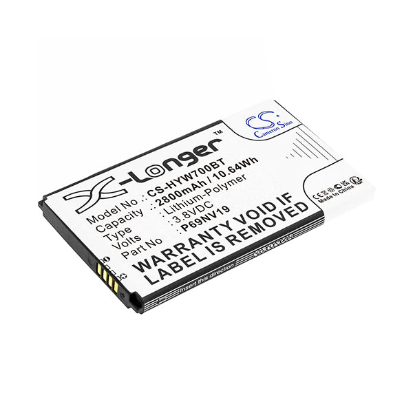 Cameron Sino Cs Hyw700Bt 2800Mah Replacement Battery For Honeywell Adt