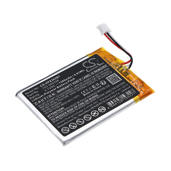 Cameron Sino Cs Vpx362Bt 1300Mah Battery For Visonic Powermaster 360
