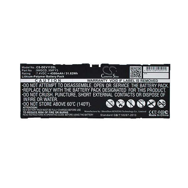 Cameron Sino Cs Dev113Sl 4300Mah Battery For Dell Venue 11 Pro 5130
