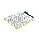 Cameron Sino Cs Rqz300Sl 4000Mah Battery For Verizon Ellipsis 8