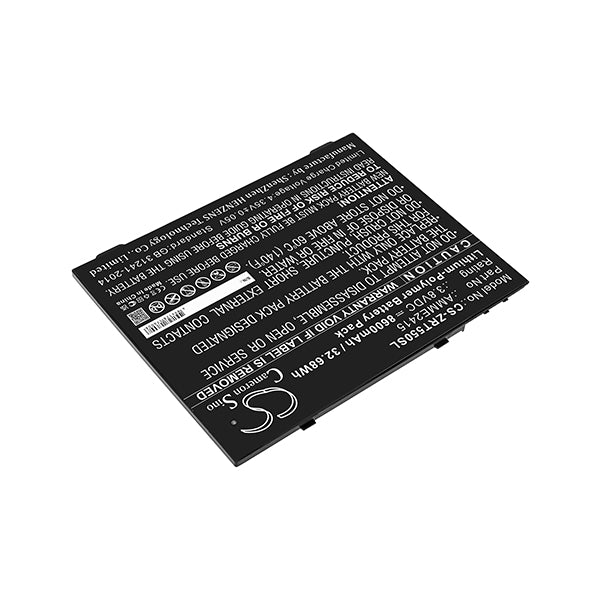 Cameron Sino Cs Zrt550Sl 8600Mah Replacement Battery For Zebra Et50