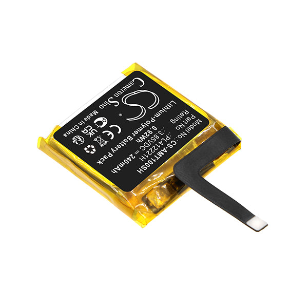 Cameron Sino Cs Amt100Sh 240Mah Replacement Battery For Amazfit Gts