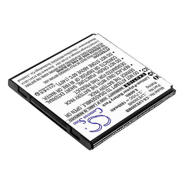 Cameron Sino Cs Lve300Mb 1800Mah Replacement Battery For Levana Astra