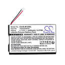 Cameron Sino Cs Blm120Sl 2450Mah Replacement Battery For Bosch Glm120C