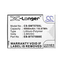 Cameron Sino Cs Smt570Xl 4900Mah Battery For Samsung Galaxy Tab Active