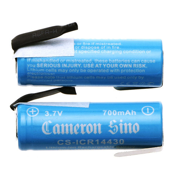 Cameron Sino Cs Icr14430Nr 650Mah Replacement Battery