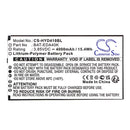 Cameron Sino Cs Hyd410Bl 4000Mah Battery For Honeywell Eda40K
