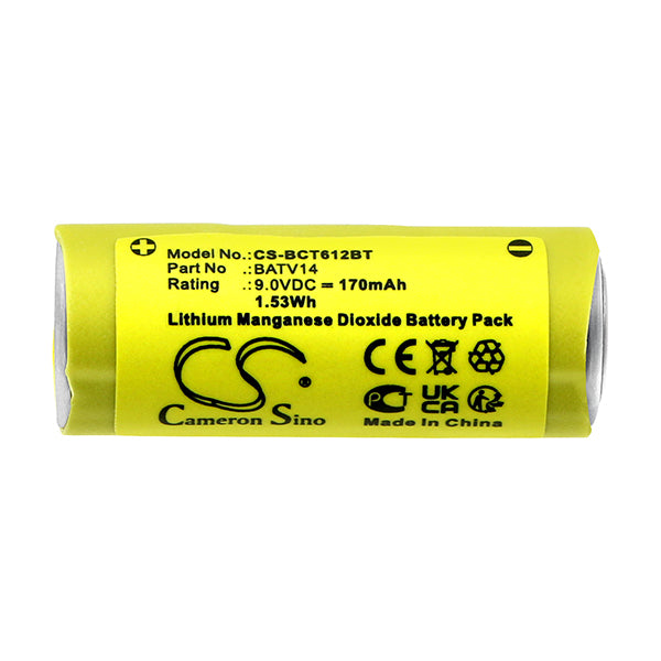 Cameron Sino Cs Bct612Bt 170Mah Replacement Battery For Daitem Dc611