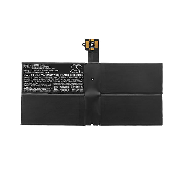 Cameron Sino Cs Mcr196sl 6400mah Battery For Microsoft Surface Pro 7