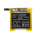 Cameron Sino Cs Amt200Sh 225Mah Replacement Battery For Amazfit Pop