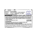 Cameron Sino Cs Alt600Sl 2900Mah Battery For Alcatel One Touch T60