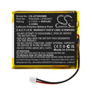 Cameron Sino Cs Atd600Mb 600Mah Replacement Battery For Alecto Dbx 60