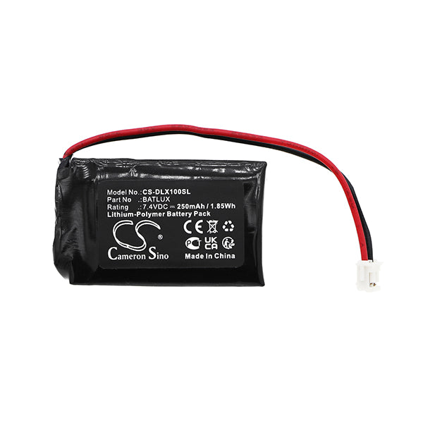 Cameron Sino Cs Dlx100Sl 250Mah Replacement Battery For Dlx Luxe