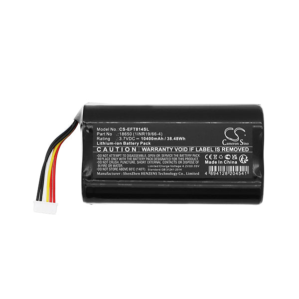 Cameron Sino Cs Eft814Sl 10400Mah Replacement Battery For Eufy T8140R