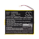 Cameron Sino Cs Bnr650Sl 6300Mah Battery For Barnes And Noble Bntv650