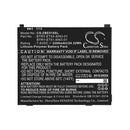 Cameron Sino Cs Zbe510Sl 3200Mah Battery For Zebra Et51 Windows Os