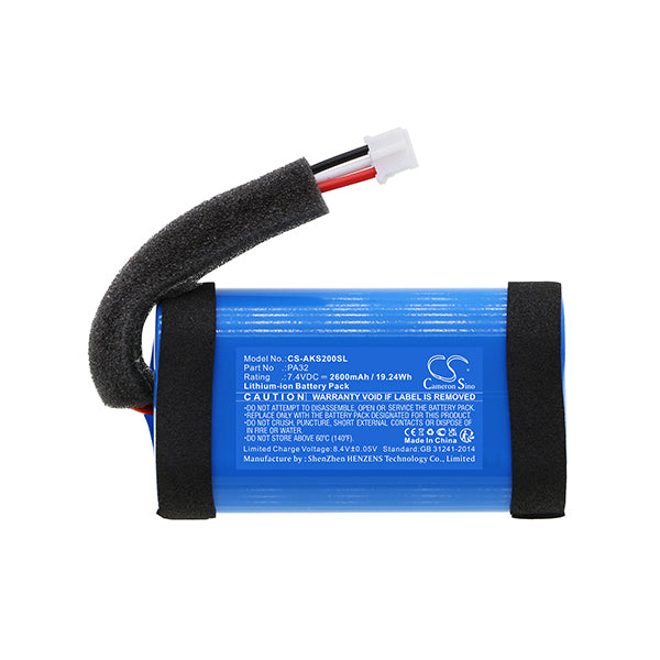 Cameron Sino Cs Aks200Sl 2600Mah Battery For Anker Soundcore Flare 1