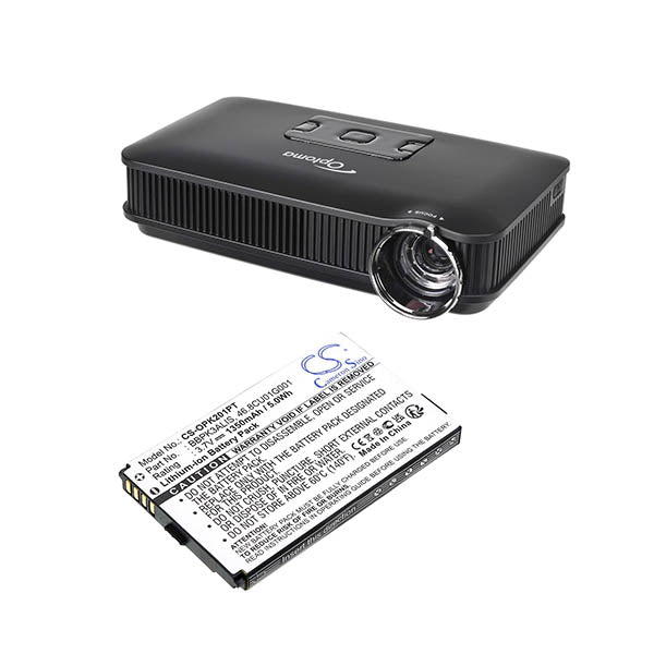 Cameron Sino Cs Opk201Pt 1350Mah Replacement Battery For Optoma Pk201